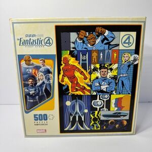 Marvel Studios Fantastic 4 First Steps 500 Piece Jigsaw Puzzle Buffalo Games NEW